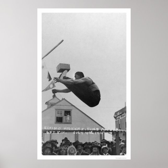 Poster Eskimo Highchutar Star Alaska 1915 (Frente)