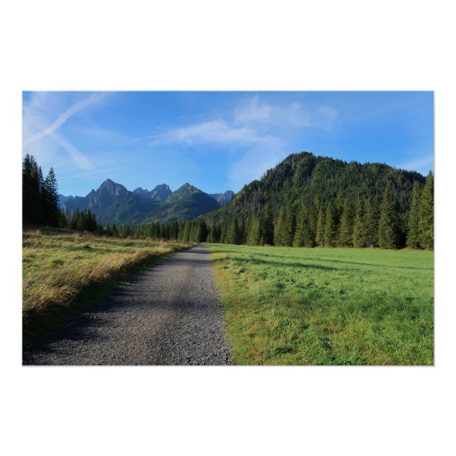 Pôster Eslovaco Tatras (Frente)