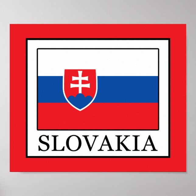 Pôster Eslováquia (Frente)