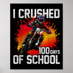 Poster Esmagei 100 Dias De Bicicleta De Camisa Para Rapaz