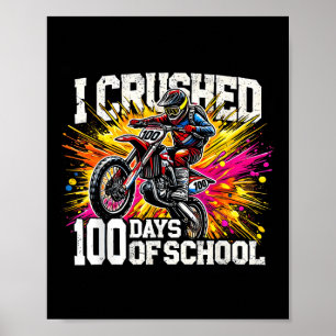 Poster Esmagei 100 Dias De Bicicleta De Camisa Para Rapaz