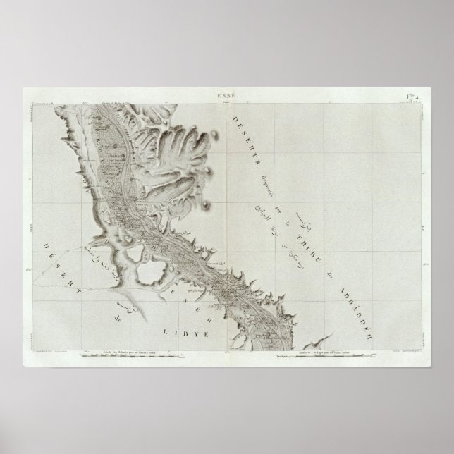 Pôster Esne, Egito (Frente)