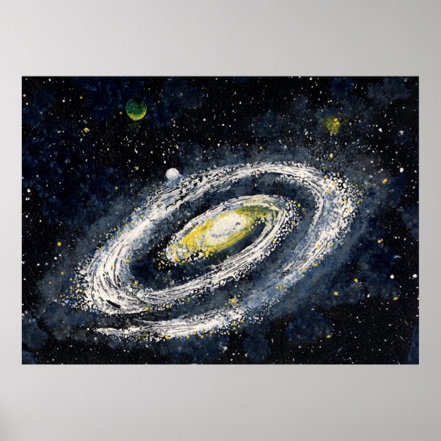 Pôster ESPAÇO 14 v.2 (grande) ~ (Frente)