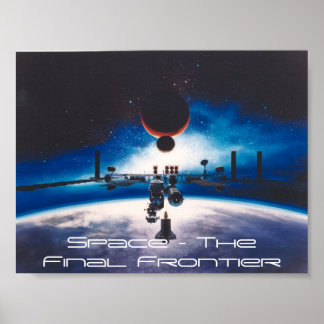 Pôster Espaço - A Fronteira Final