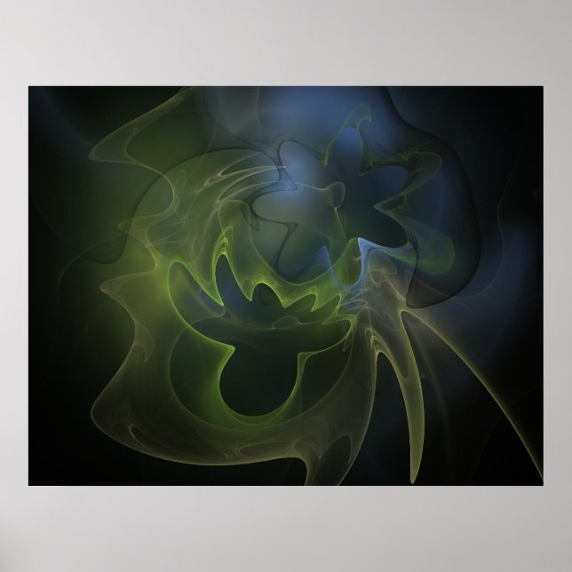 Poster espaço alienígena (Frente)