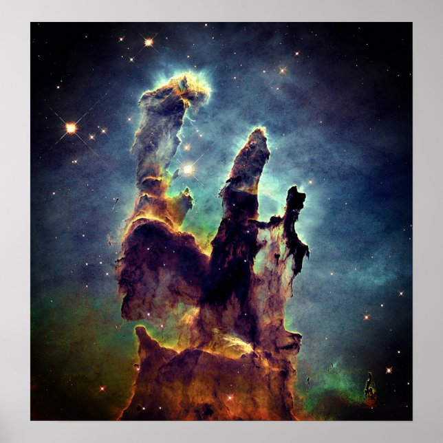 Poster Espaço Arte O Criador Em Seu Trono (Frente)