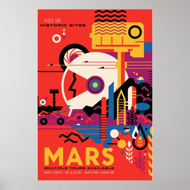 Poster Espaço de Mars (Frente)