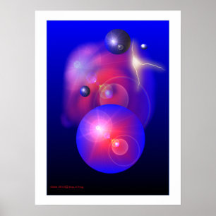 Pôster Espaço, está para fora lá (o poster)