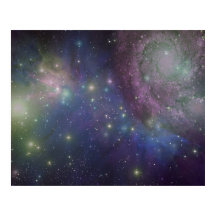Espaço, estrelas, galáxias e nebulosas