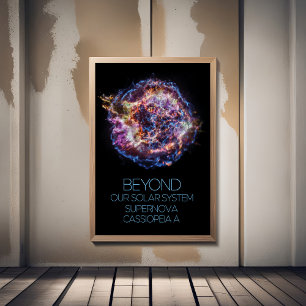 Poster Espaço Exterior, Cosmos, Supernova Cassiopeia A