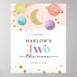 Poster Espaço Exterior Dois Sinal de Boas-vindas do segun