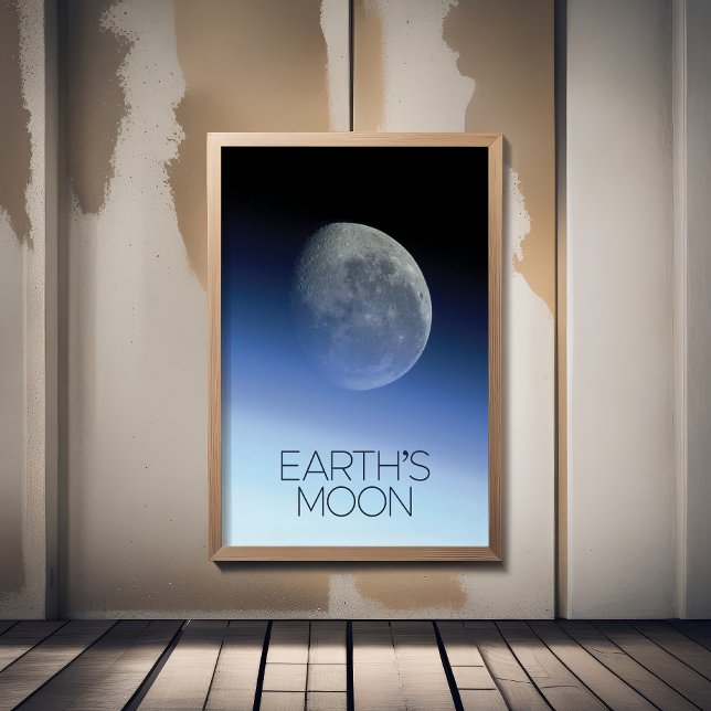 Poster Espaço Exterior, Galáxia, Sistema Solar, Lua da Te (Criador carregado)