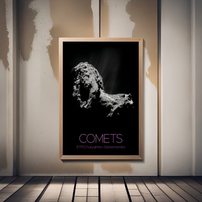 Poster Espaço Exterior, Sistema Solar, Cosmos, Cometas, 6 (Criador carregado)
