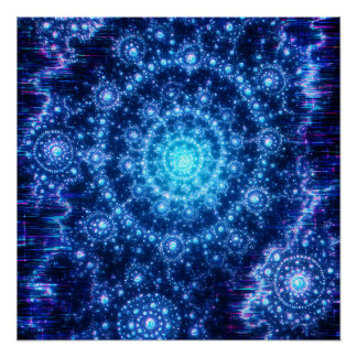 Pôster Espaço Fractal
