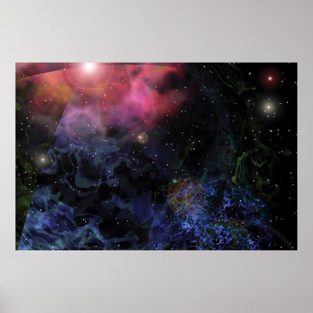 Pôster Espaço interior (Frente)