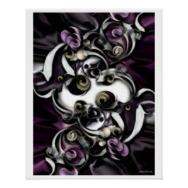 Pôster "Espaço Ou Expressão", Poster brilhante