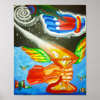 Poster Espaço, Tempo e Matéria