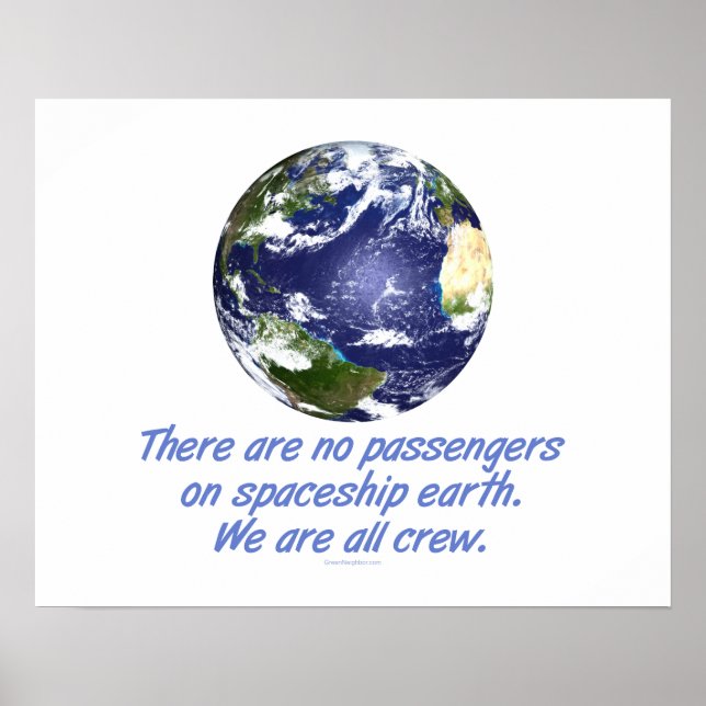 Pôster Espaçonave Terra, Ambiente (Frente)