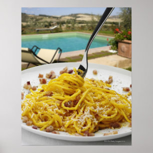 Pôster Espaguetes Carbonara