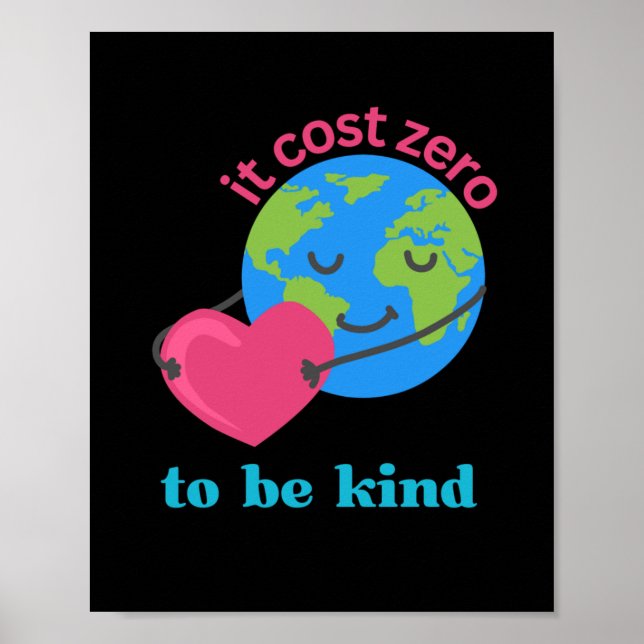 Poster Espalhar A Bondade Terra E O Pau De Ilustração Do  (Frente)