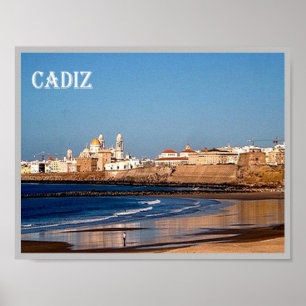 Poster Espanha - Cádiz -
