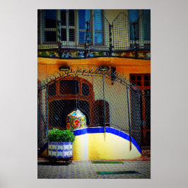 Poster Espanha Casa Batllo Barcelona