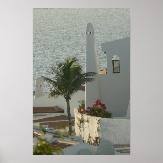 Poster Espanha da Ilha de Tenerife (Frente)