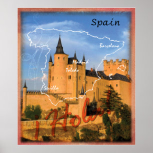 Pôster Espanha de Hola