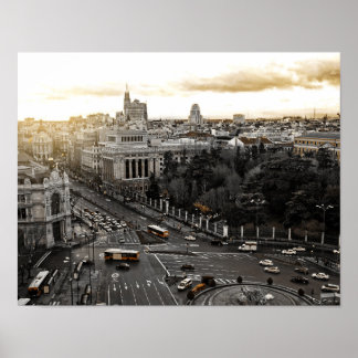 Pôster Espanha de Madrid