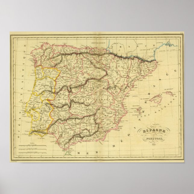 Pôster Espanha e Portugal 15 (Frente)