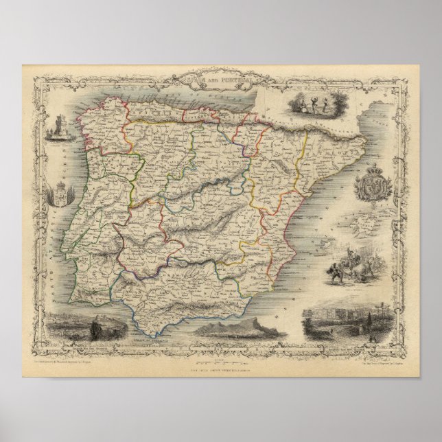 Pôster Espanha e Portugal 4 (Frente)