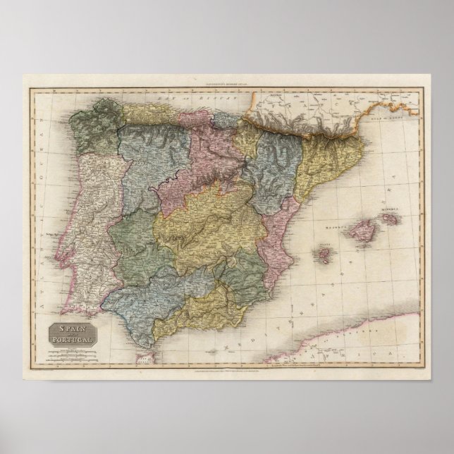 Pôster Espanha e Portugal 7 (Frente)
