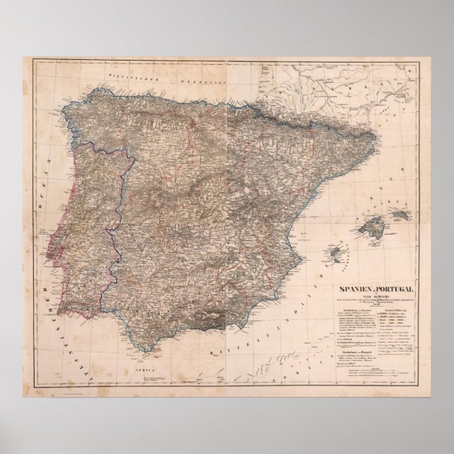 Poster Espanha e Portugal 8 (Frente)
