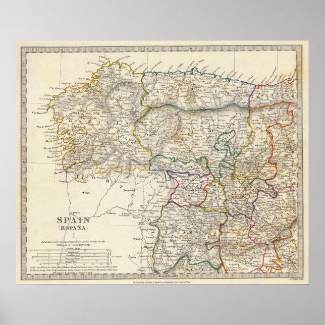 Pôster Espanha Espana I (Frente)