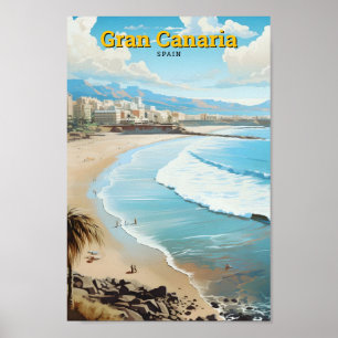 Poster Espanha Gran Canaria