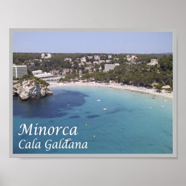 Poster Espanha - Ilhas Baleares - Maiorca - (Frente)