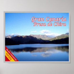 Poster Espanha - Ilhas Canárias - Gran Canaria - P