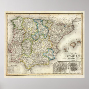 Poster Espanha, Portugal 3