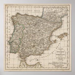 Pôster Espanha, Portugal 6