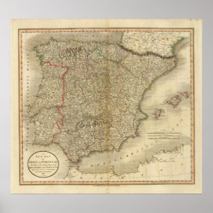 Pôster Espanha, Portugal 8