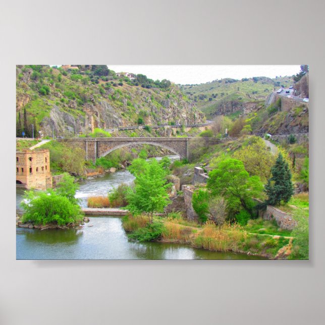 Pôster Espanha Toledo (Frente)