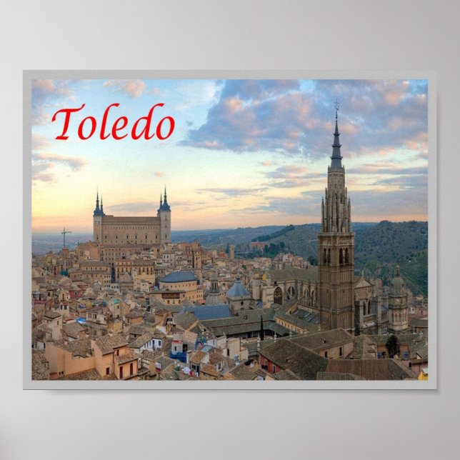 Poster Espanha - Toledo - (Frente)