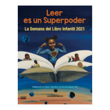 poster Espanhol da Semana do Livro Infantil 2021