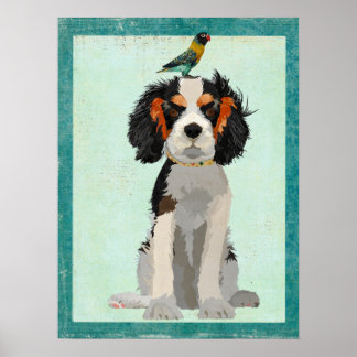 Poster ESPANIEL & BIRD Art