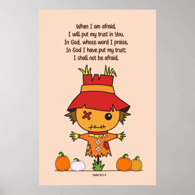 Poster Espantalho quando tenho medo (Frente)