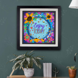 Poster Espantoso Inspiração Aproveite hoje a inspiração