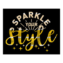 PÔSTER ESPARQUE O SEU ESTILO