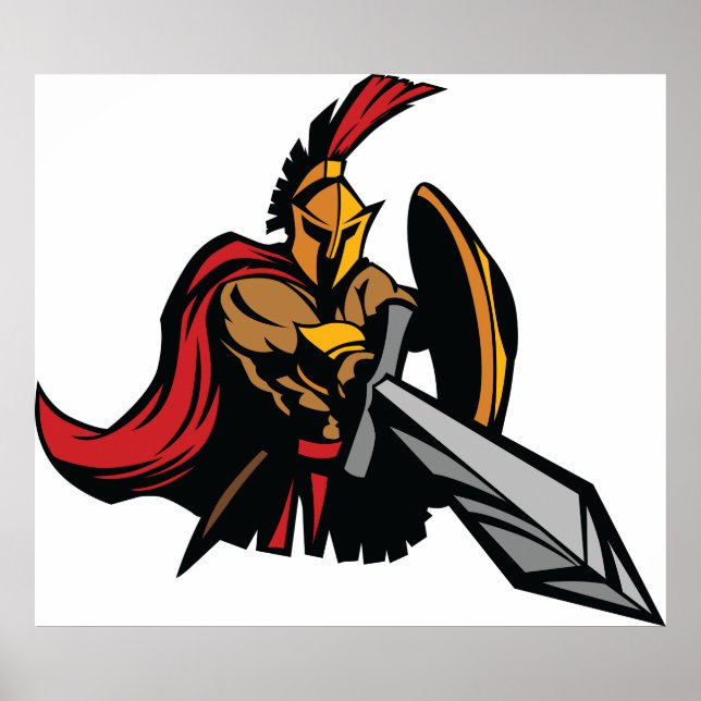 Poster espartano (Frente)