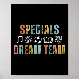 Poster Especial Dream Team Professor Byck Para Escola Art
