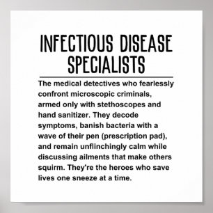 Poster Especialista em doenças infecciosas